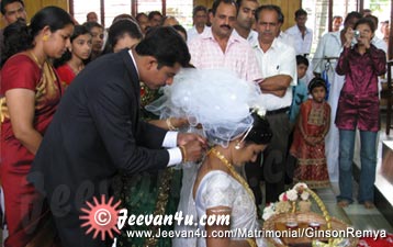 GINSON REMYA Marriage Pictures Gallery